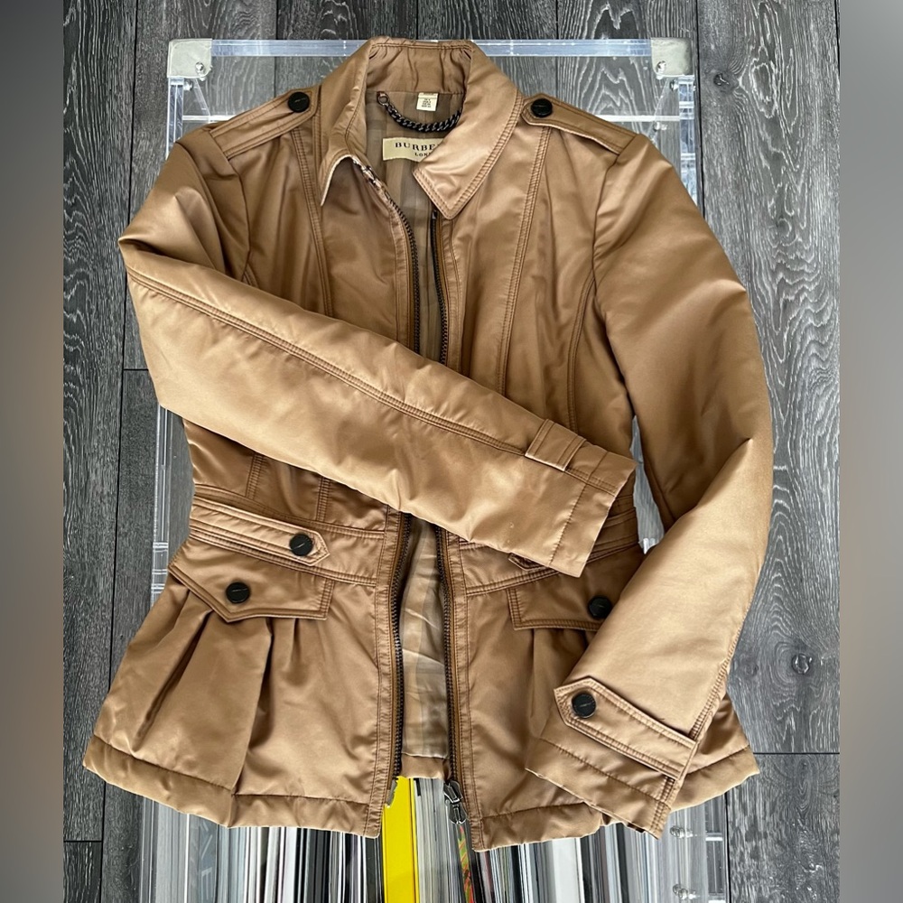 Burberry London Peplum Jacket
